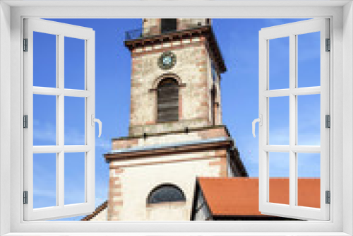 Fototapeta Naklejka Na Ścianę Okno 3D - Classic french church