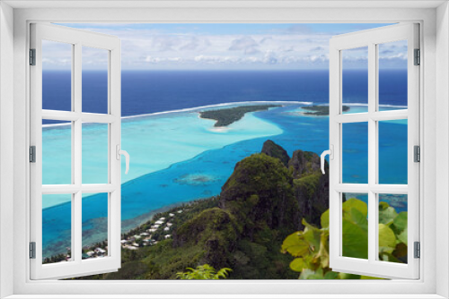 Fototapeta Naklejka Na Ścianę Okno 3D - Ile de Maupiti, un paradis sur terre 