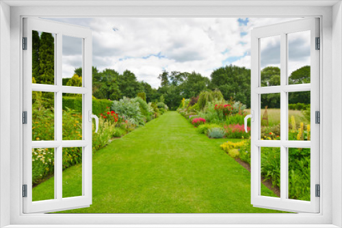 Fototapeta Naklejka Na Ścianę Okno 3D - English country garden