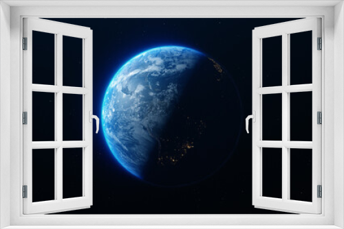 Fototapeta Naklejka Na Ścianę Okno 3D - Planet Earth from outer space.