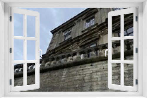 Fototapeta Naklejka Na Ścianę Okno 3D - Dark castle