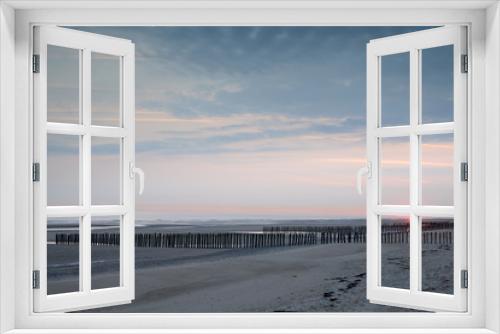 Fototapeta Naklejka Na Ścianę Okno 3D - aube sur la plage