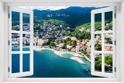 Fototapeta Naklejka Na Ścianę Okno 3D - Opatija, resort, coast, sea, Croatia