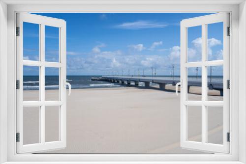 Fototapeta Naklejka Na Ścianę Okno 3D - Kolobrzeg Pier