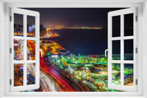 Fototapeta Naklejka Na Ścianę Okno 3D - Alexandria City at Night
