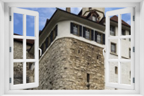 Fototapeta Naklejka Na Ścianę Okno 3D - Aarburg Castle
