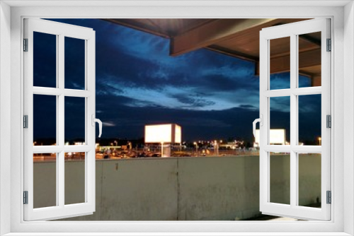 Fototapeta Naklejka Na Ścianę Okno 3D - tramonto milano
