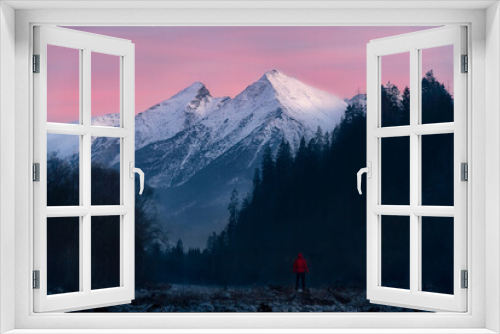 Fototapeta Naklejka Na Ścianę Okno 3D - Tatry - Jurgów