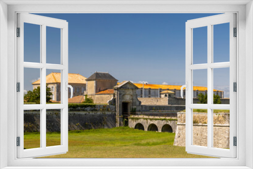 Fototapeta Naklejka Na Ścianę Okno 3D - Citadel of Saint Martin on Ile de Re, Charente-Maritime, France