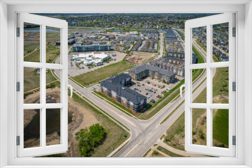Fototapeta Naklejka Na Ścianę Okno 3D - Briarwood Aerial in Saskatoon