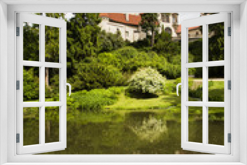 Fototapeta Naklejka Na Ścianę Okno 3D - Pruhonice  garden.