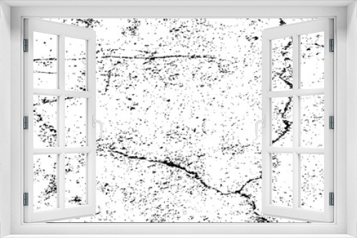 Overlay cracked splat stain dirty black overlay or screen effect use for grunge background. Distress concrete wall dust and noise scratches on a black background. dirt overlay or screen effect.