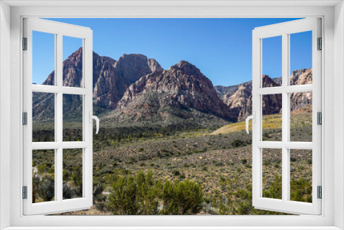 Fototapeta Naklejka Na Ścianę Okno 3D - Red Rock Canyon National Conservation Area located in Mountain Springs, Nevada.