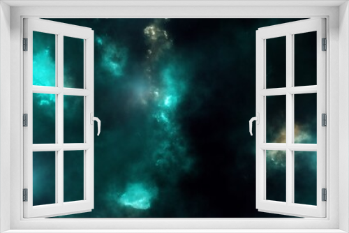 Fototapeta Naklejka Na Ścianę Okno 3D - Dark colorful abstract background