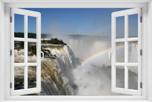 Fototapeta Naklejka Na Ścianę Okno 3D - Iguazu Falls, Brazil and Argentina