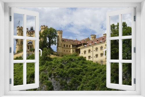 Fototapeta Naklejka Na Ścianę Okno 3D - Schloss Hohenschwangau