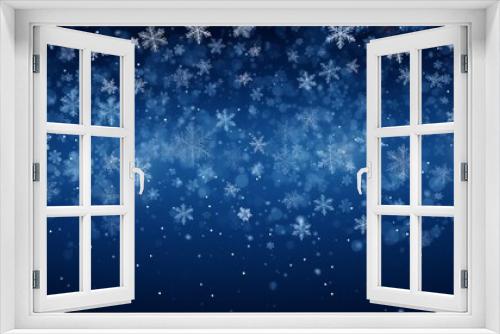 Snowflakes Christmas Vector Background for Festive Designs and Decorations