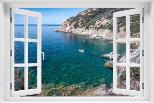 Fototapeta Naklejka Na Ścianę Okno 3D - Isola d'Elba, cala Cotaccia
