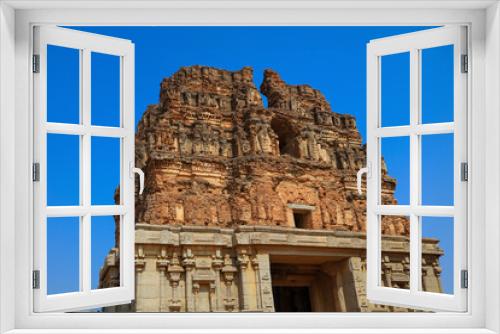 Fototapeta Naklejka Na Ścianę Okno 3D - Historic Shree Vijaya Vitthala Temple in UNESCO world heritage site, Hampi.