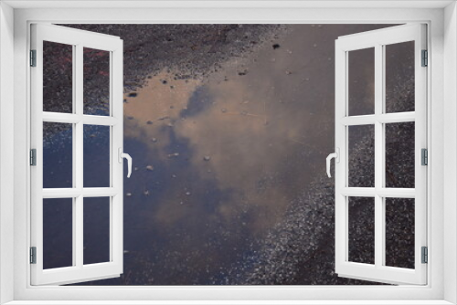 Fototapeta Naklejka Na Ścianę Okno 3D - rain drops on the window