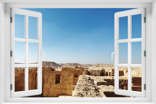 Fototapeta Naklejka Na Ścianę Okno 3D - Ancient ruins in the desert of Tel Aviv on a sunny day