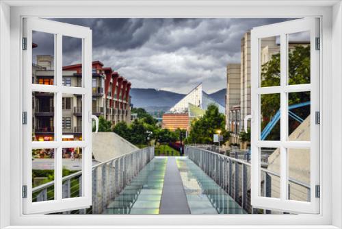 Fototapeta Naklejka Na Ścianę Okno 3D - Downtown Chattanooga, Tennessee, USA