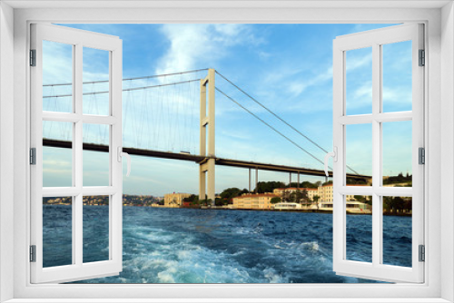 Fototapeta Naklejka Na Ścianę Okno 3D - Bosphorus bridge, Istanbul, Turkey