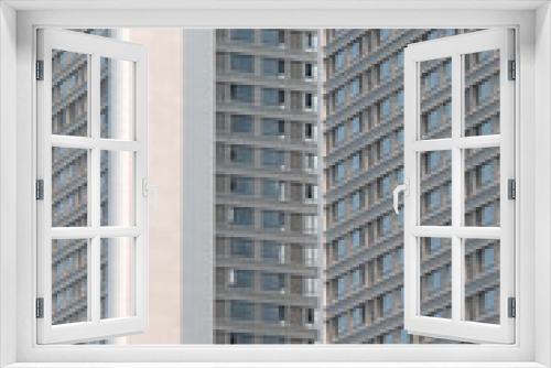 Fototapeta Naklejka Na Ścianę Okno 3D - Modern building window