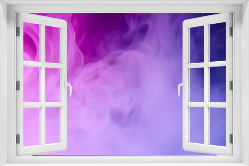 Blue Pink and purple Color Abstract Smoke Background