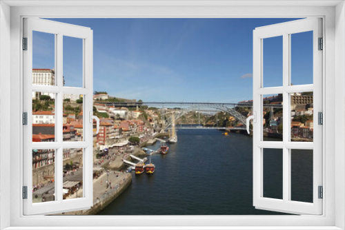 Fototapeta Naklejka Na Ścianę Okno 3D - Drone Photography City of Porto, Portugal