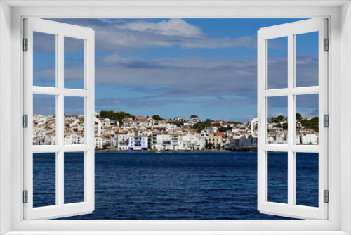 view of the port and city in Spain