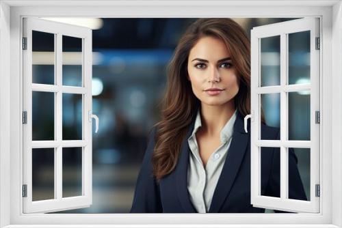 Portrait of a professional woman in a suit