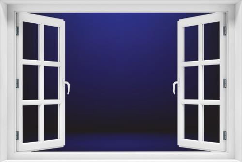 Fototapeta Naklejka Na Ścianę Okno 3D - Abstract dark blue background , Simple display products background