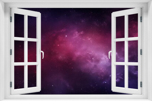 Fototapeta Naklejka Na Ścianę Okno 3D - Purple blue dust particles background. Star, galaxy, space, cloud
