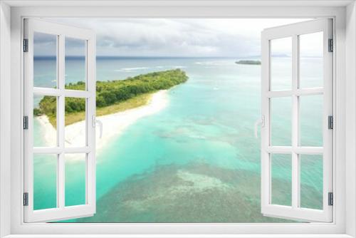 Fototapeta Naklejka Na Ścianę Okno 3D - Zapatilla Cay, Bocas Del Toro, Panama