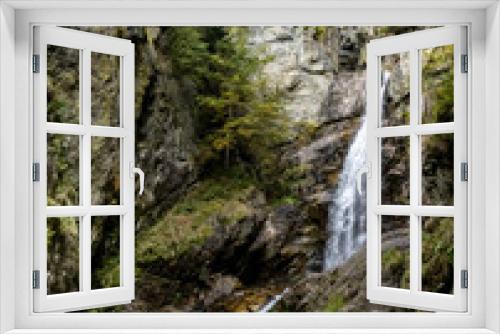 Fototapeta Naklejka Na Ścianę Okno 3D - Waterfall in the Maria Valley ( Valea Mariii ) gorge, Hunedoara county, Romania