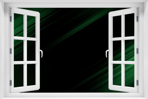 Fototapeta Naklejka Na Ścianę Okno 3D - Background black and green dark are light with the gradient is the Surface with templates metal texture soft lines tech gradient abstract diagonal background silver black sleek with gray.
