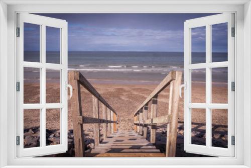 Fototapeta Naklejka Na Ścianę Okno 3D - Findhorn Beach, Moray