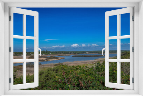 Fototapeta Naklejka Na Ścianę Okno 3D - View of the beach and lagoon of Melides, Alentejo, Portugal