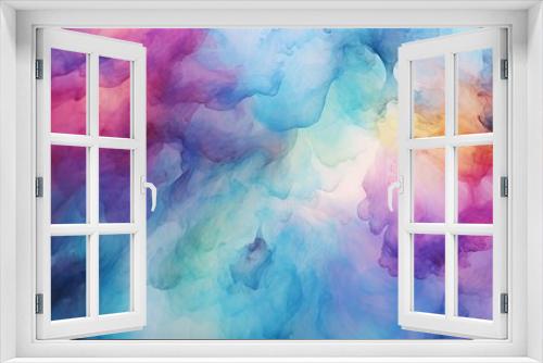 Abstract pastel spray colorful watercolor background