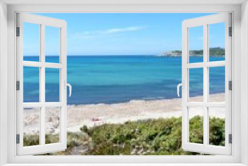 Fototapeta Naklejka Na Ścianę Okno 3D - Spiaggia di Rena Majore in Costa Smeralda, Sardegna, Italia