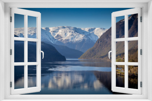 Fototapeta Naklejka Na Ścianę Okno 3D - Gletscher in Skandinavien Norwegen
