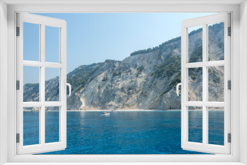 Fototapeta Naklejka Na Ścianę Okno 3D - Amazing Seascape of Ionian sea, Greece
