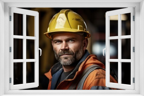 Portrait Of Driven Male Construction Worker