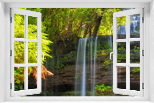 Fototapeta Naklejka Na Ścianę Okno 3D - Russell Falls Tasmania Australia