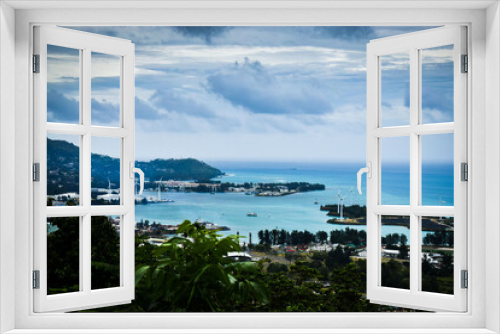 Seychelles coast view