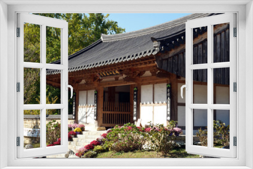 Fototapeta Naklejka Na Ścianę Okno 3D - Temple of Jangansa, South Korea