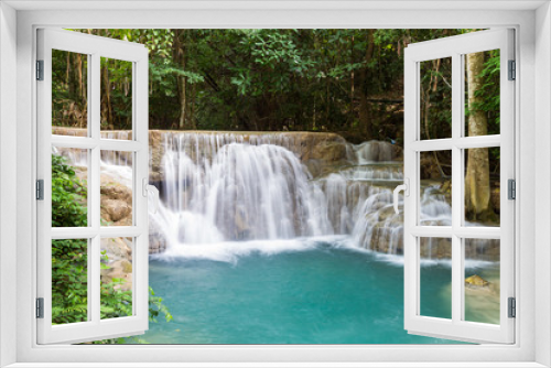 Fototapeta Naklejka Na Ścianę Okno 3D - nice waterfall in thailand