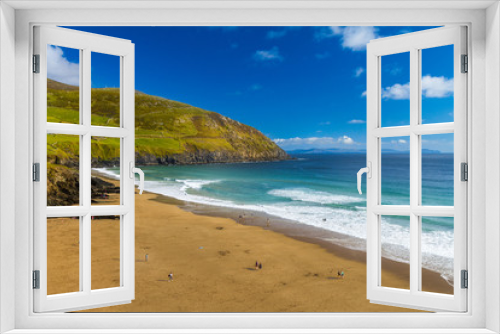 Fototapeta Naklejka Na Ścianę Okno 3D - Dingle Peninsula Coast Panorama