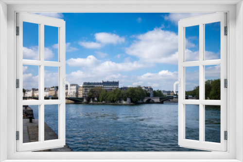 Fototapeta Naklejka Na Ścianę Okno 3D - Ile Saint-Louis - Saint Louis island - Paris, France